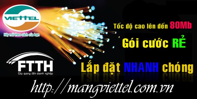 lắp mạng viettel tại Nguyễn Công Hoan