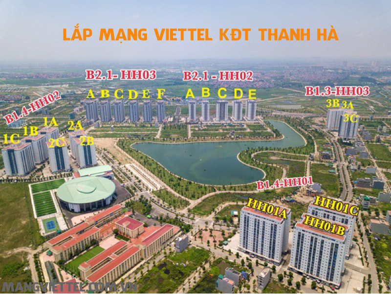 Lắp Mạng Viettel KĐT Thanh Hà Thanh Oai Hà Nội