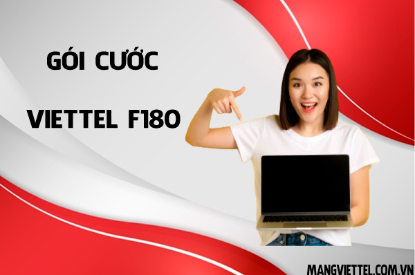 Gói cước Viettel F180 quay nhiều PPPoE 
