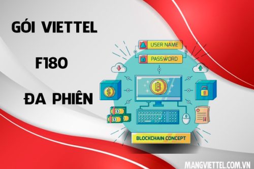 Gói Viettel F180 đa phiên 30 PPPoE