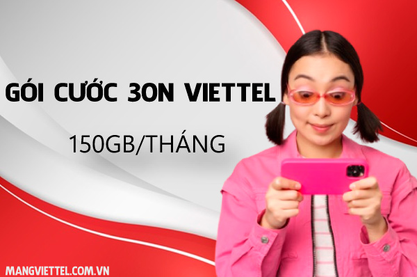 Gói cước 30N Viettel