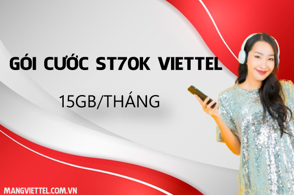 Gói Cước ST70K Viettel 