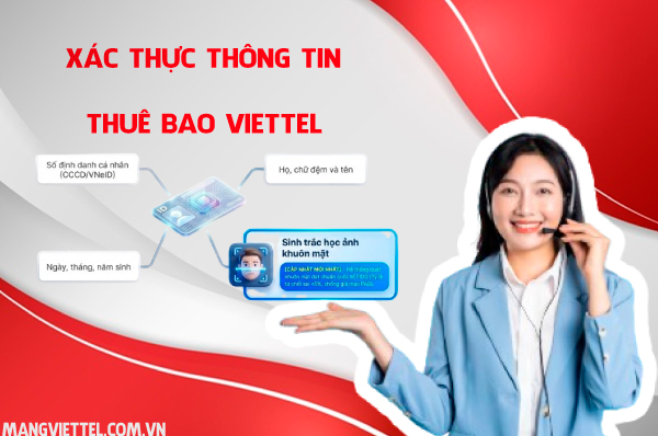 Xác Thực Thông Tin Thuê Bao Viettel Mới Nhất 