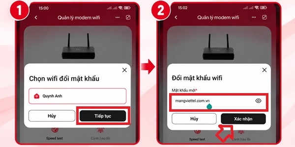 Nhập mật khẩu mới