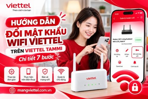 Đổi Mật Khẩu Wifi Viettel Trên Viettel Tammi