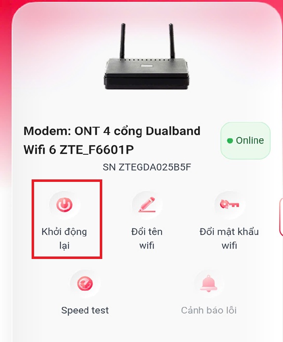 Cách Khởi Động Lại Modem Wifi Viettel Trên Viettel Tammi