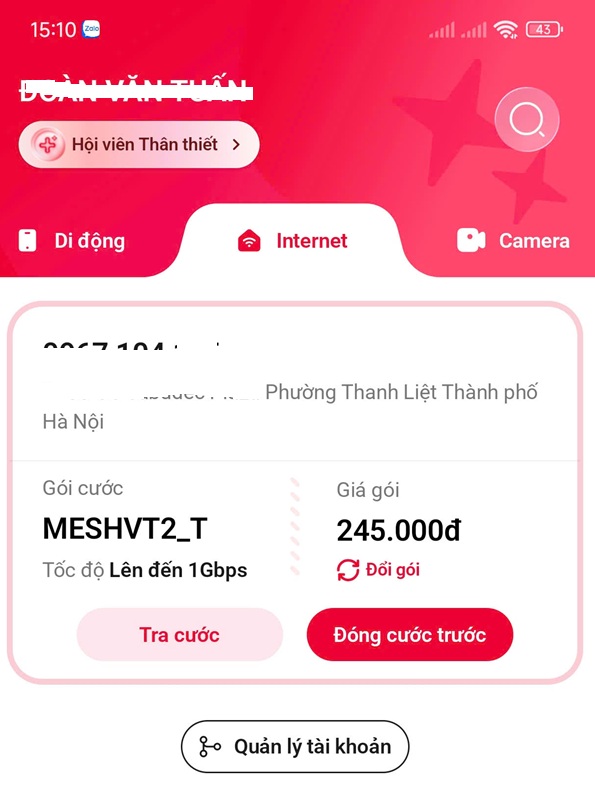 Cách Kiểm Tra Gói Cước Internet Viettel Trên Viettel Tammi
